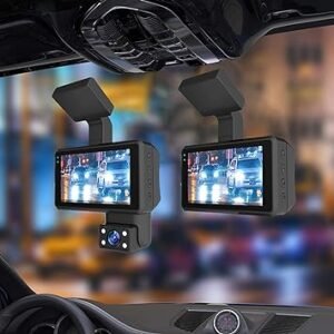 Dual Lens DVR 1080p Dual FixeCar Dual Lens Dash Cam | Black Box DVR Camera | HD Video Quality d Camera