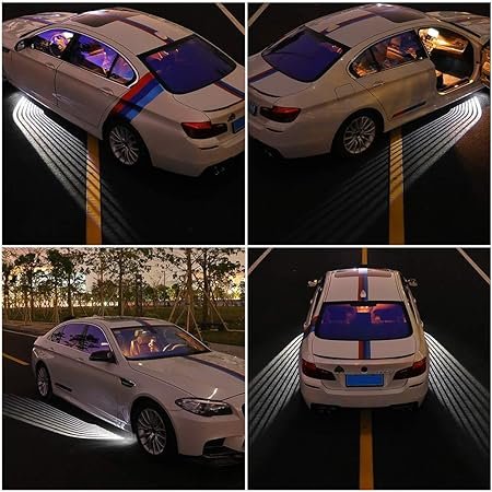 2PCS Motorcycle & Car Welcome Light Door Courtesy Lights With Projector Led Carpet Underglow For Car Motorcycle Light and car - Image 6
