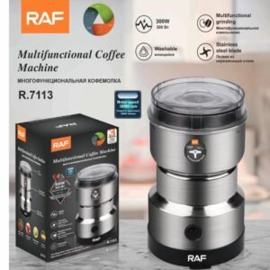 MULTI PURPOSE ELECTRIC COFFEE GRINDER AUTOMATIC COFFEE SPICE BEAN GRINDER STAINLESS STEEL RAF