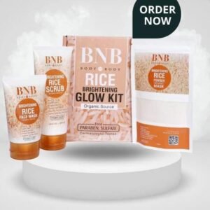 BNB Whitening Rice Extract Bright & Glow Kit (With Box)