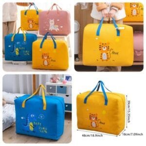 Baby Dinosaur Cloth Organizer And Storage Handbag Portable |  (random color)