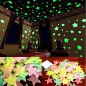 Glowing stars pack of 100 stars