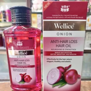 Wellice Onion Hair Oil Repair Damaged Hair Anti Hair Loss - 150ml
