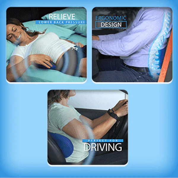 Comfy Curve Back Pain Relief Cushion - Image 5