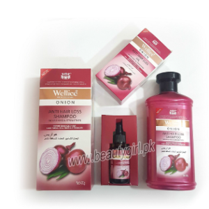 Wellice Onion Anti Hair loss Shampoo & Oil