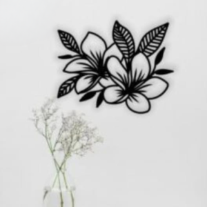 Flowers Wall decorations MDF Wood material