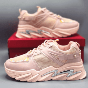 Women's Thick Sole Sneakers | Fashion Chunky Sole Sports Joggers | Shoes for Girls