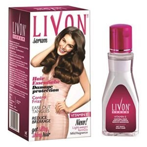 Livon Hair Essentials Serum for Damage Protection and Frizz Control 50ml