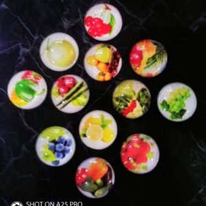 Pack of 12 Fridge Refrigerator Magnet Vegetable and Fruit