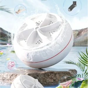 Mini Washing Machine Portable Ultrasonic Turbine Washer