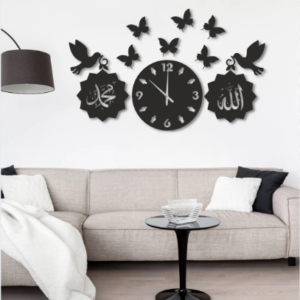 Islamic Wall clock MDF Wood material