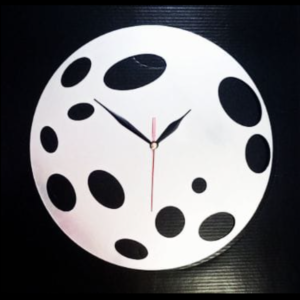 Acrylic Shinning Mirror Wall Clock  ( 12 inch size )