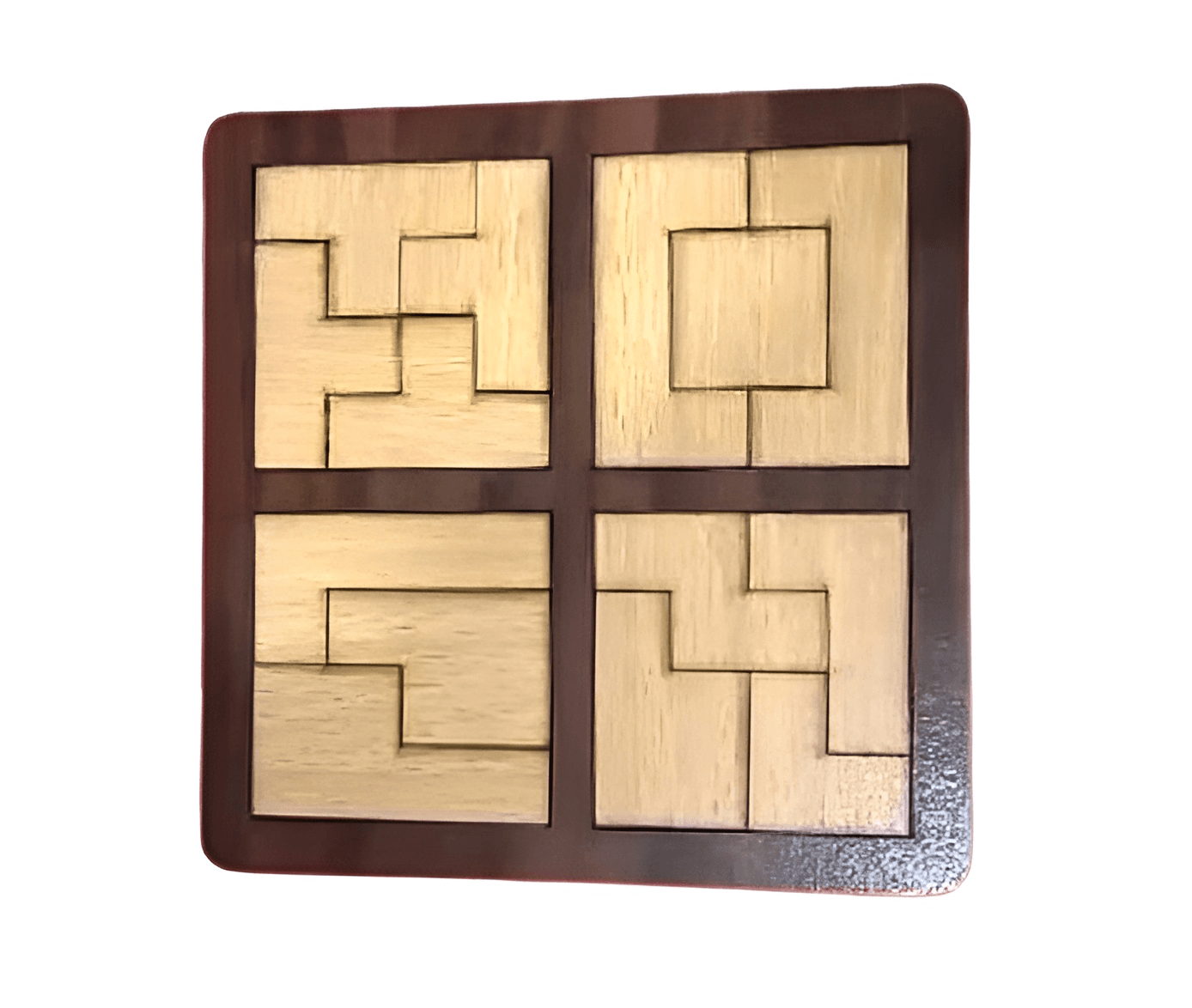 Multi solved puzzle | Wooden Jigsaw Puzzle Games Set | Brain Teaser Games for Kids