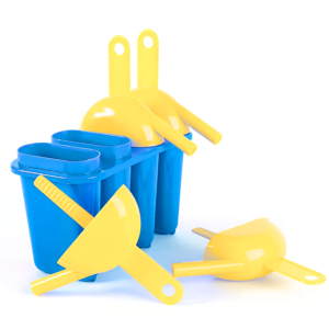 ICE Lolly Maker | Popsicle Mold Set, Ice Pop | Popsicle Maker with Sipper Straws