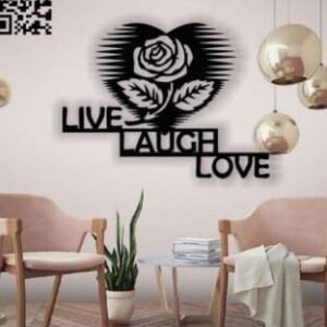 Rose wall decoration