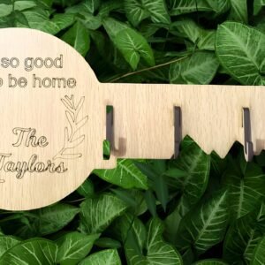 Wooden Key Shaped Hanger