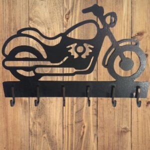 Wooden Bike Key Hanger
