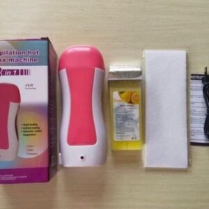 ATWAX Portable Rolling Depilatory Epilators Cartridge Wax Warmer Hot Wax Hair Removal Shaving Heater Machine Parrafin Salon Tool with Wax