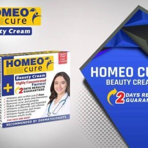 Homeo Cure Fastest Whitening Beauty Cream 2 Days Results Guaranteed