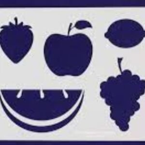 fruit Stencils