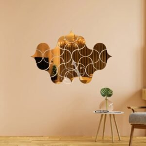 Fireclay Acrylic mirror wall stickers