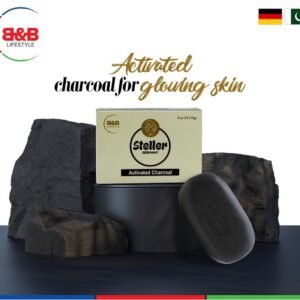 Steller Activated Charcoal Soap