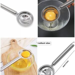 Egg Yolk Separator Stainless Steel - 1 Piece