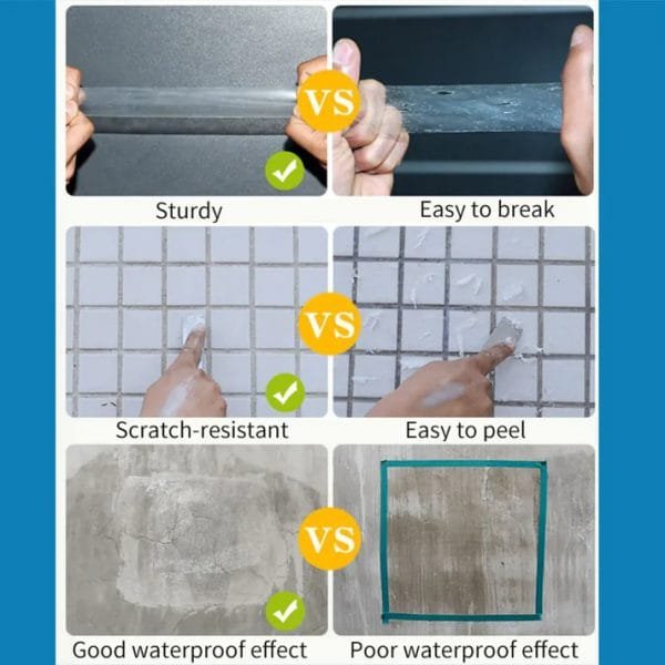 Hydra Waterproof Agent | Super Strong Invisible Waterproof Anti-leakage Agent | Instant Repair Waterproof Anti-leakage Agent 250g (with Brush) - Image 3