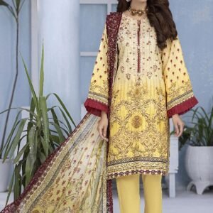 BIN SAEED Embroidered Viscose Collection 3 PIECES Unstitched Party Wear | winter 23