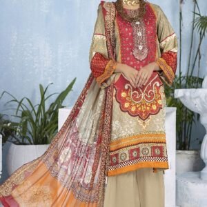 BIN SAEED Embroidered Viscose Collection 3 PIECES Unstitched Party Wear | winter 23