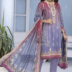 BIN SAEED Embroidered Viscose Collection 3 PIECES Unstitched Party Wear | winter 23