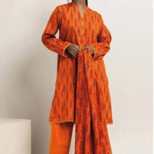 Khaadi Viscose Unstitched l 3 PIECES Casual Wear | winter 23