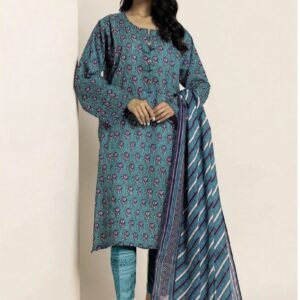 Khaadi Viscose Unstitched l 3 PIECES Casual Wear | winter 23