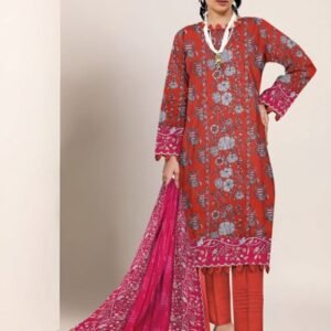 Khaadi Viscose Unstitched l 3 PIECES Casual Wear | winter 23