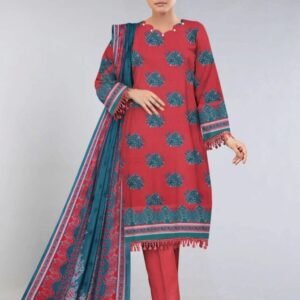 Khaadi Viscose Unstitched l 3 PIECES Casual Wear | winter 23