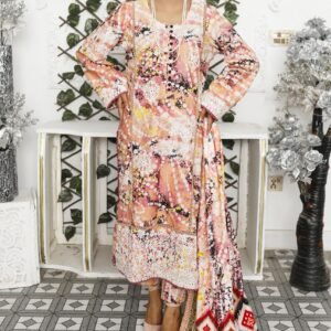 RIPPLE COLLECTION  Unstitched  3 PIECES PRINTED EMBROIDERED KHADDAR COLLECTION Party Wear | winter 23