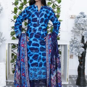 RIPPLE COLLECTION  Unstitched  3 PIECES PRINTED EMBROIDERED KHADDAR COLLECTION Party Wear | winter 23