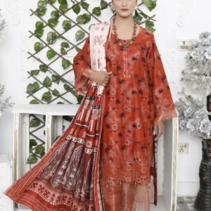 RIPPLE COLLECTION  Unstitched  3 PIECES PRINTED EMBROIDERED KHADDAR COLLECTION Party Wear | winter 23
