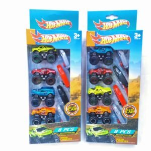 Hot wheels 8 pcs car set