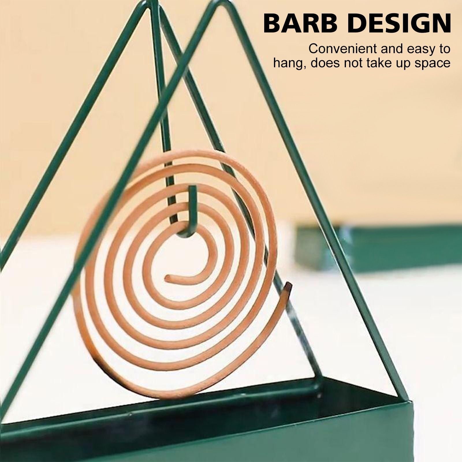 Mosquito Coil Holder Incense Burner Decorative Ornament Craft Triangle - Image 4