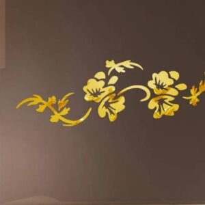 Flower wall stickers