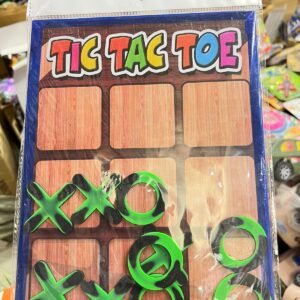 Wooden tic tac toy