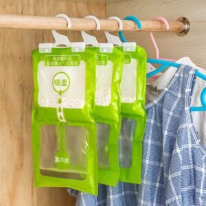 Hanging Drying Clothes Dehumidifier Home Wardrobe Dehumidifier Dry Bag Desiccant Moisture Absorption Bag