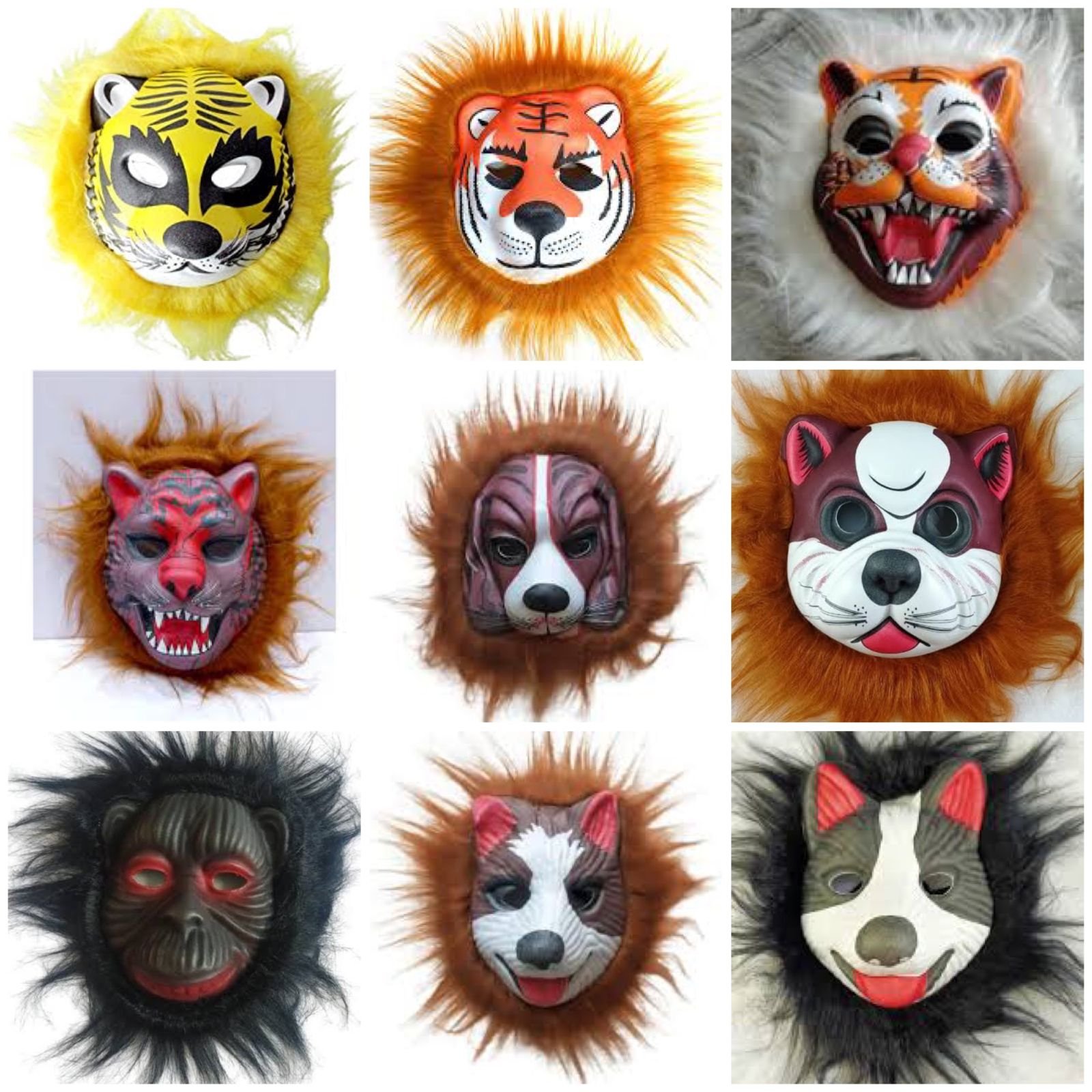 animal mask for kids Random