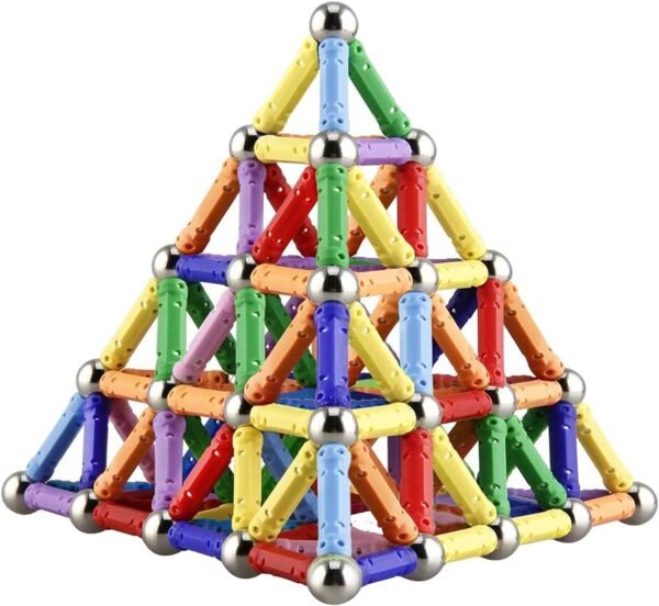 25pcs Magnetic Building Set - Educational and Stimulating Magnetic Toy for Both Kids and Adults, 3D Building Blocks & Tiles Puzzle Without box - Image 6