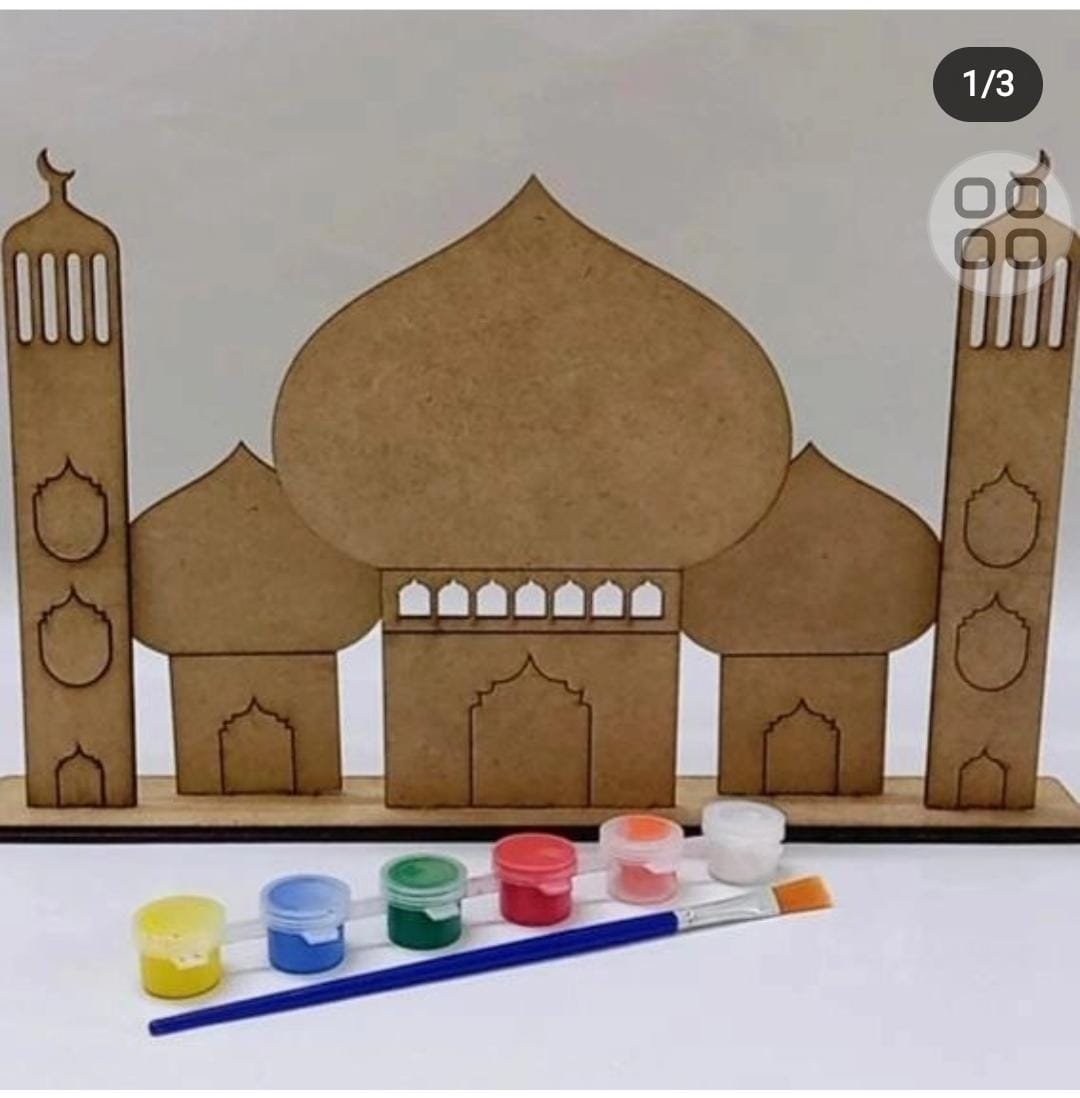 Kids Coloring Craft | Ramadan Gift (Color not included) - Image 2