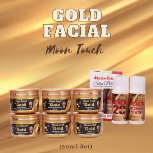 Gold Facial Set 50ml With Mini Polisher + Free Sponge