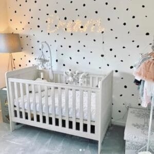 Almost 200 Irregular Polka Dots Wall Decal, Polka Dot Stickers, Polka Dot Decals, Black Polka Dots, Wall Decor, Wall Art, Wall Decals, Wall Stickers