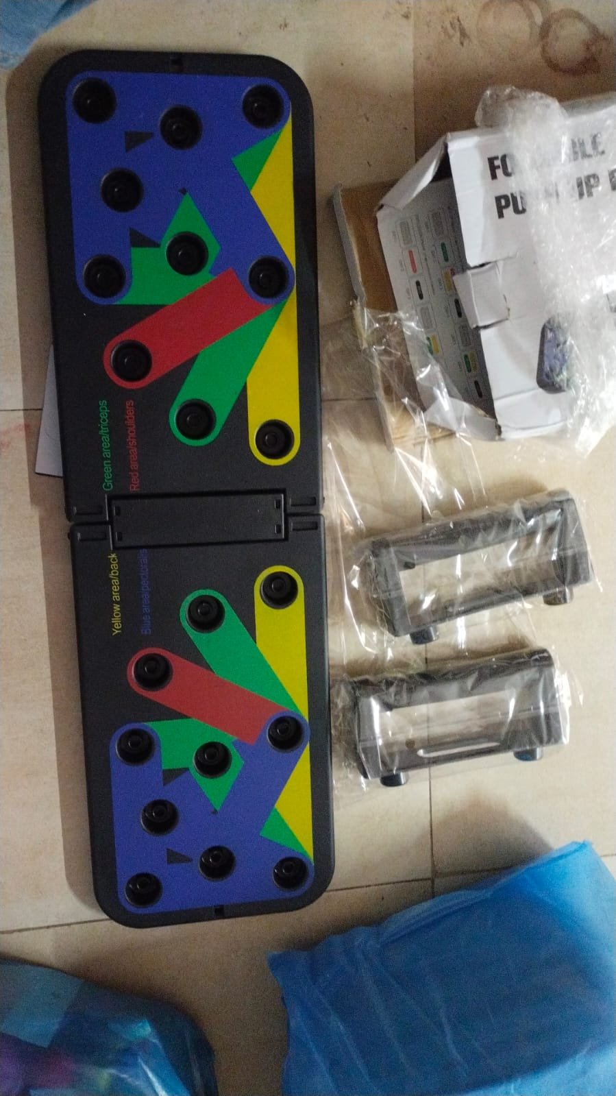 9in1 foldable push up board multi functional body building fitness - Image 3