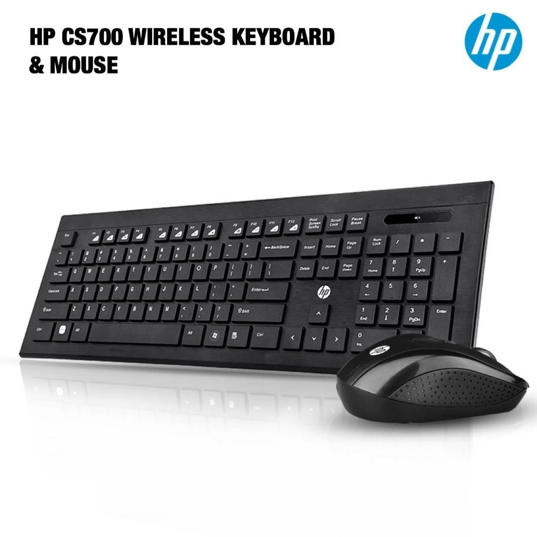 Hp Wireless Keyboard Mouse Combo CS-700 (High Copy)